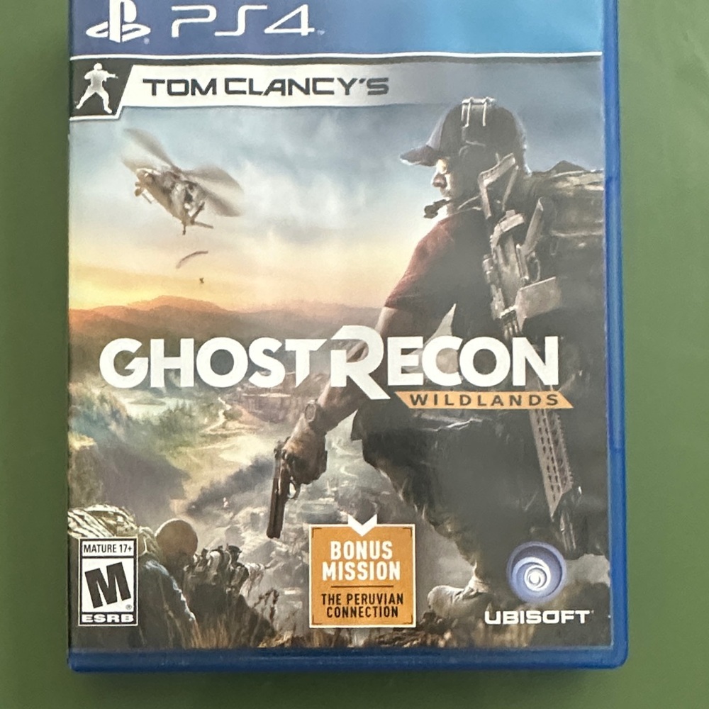 Tom Clancy's Ghost Recon Wildlands for PS4 - Blue Case